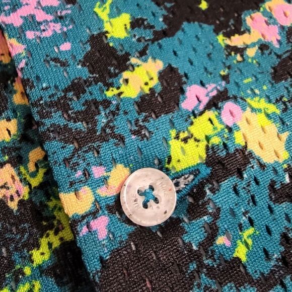 Nike Sportswear NSW Trek Division USA Button Down Top Shirt Dri-Fit Camo Small S - Picture 11 of 13